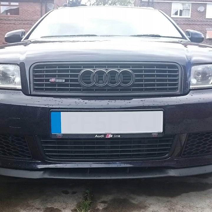 Emblem Audi ringer A4 B6 Black Edition - detaljer