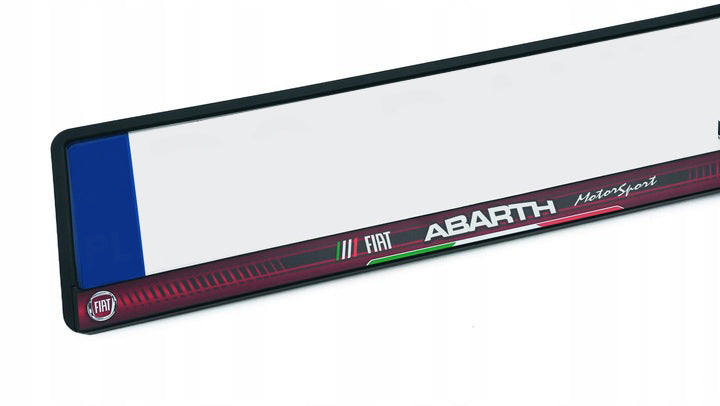 Emblem Fiat Abarth - 1 stk. Motorsport Edition - sett bakfra