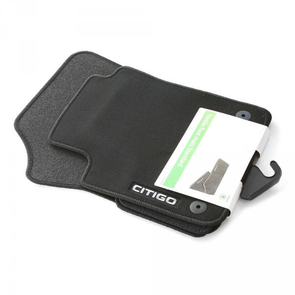 VAG OEM stoffmatter til Skoda Citigo – antiskli stoff