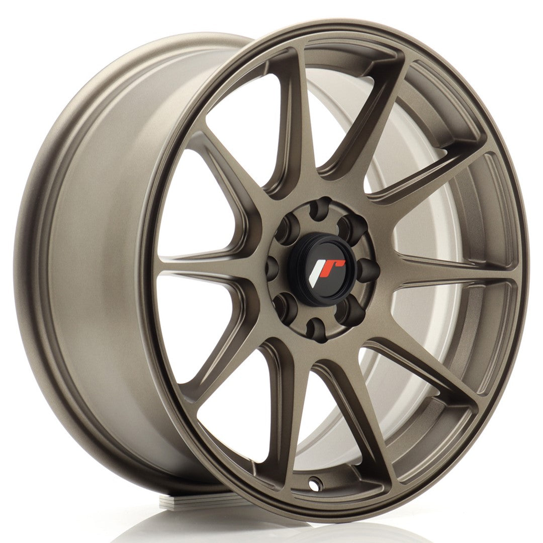 Felg JR Wheels JR11 16x7" Bronze – sett forfra