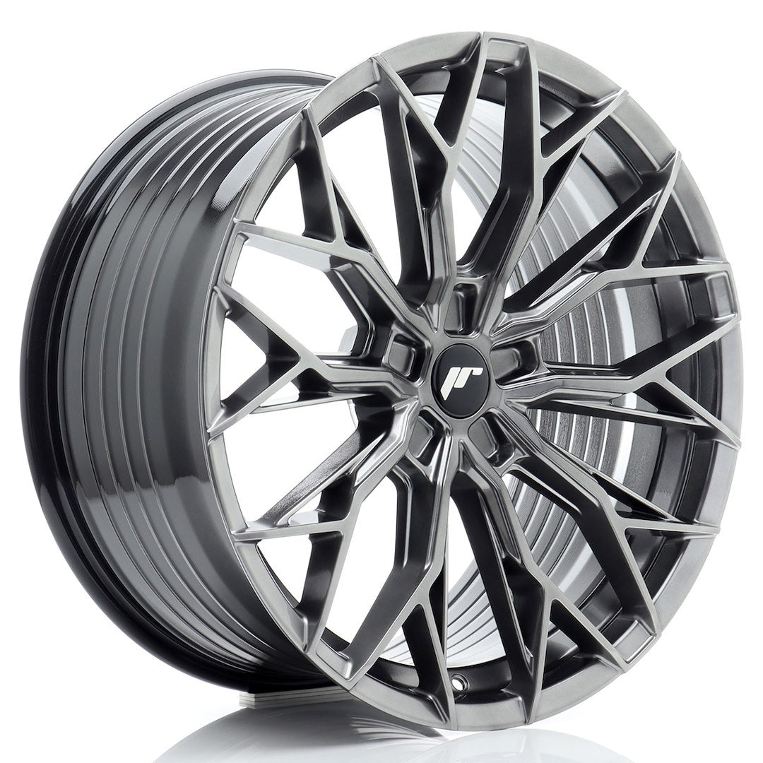 Felg JR Wheels JR49 20x9" Hyper Black – sett forfra