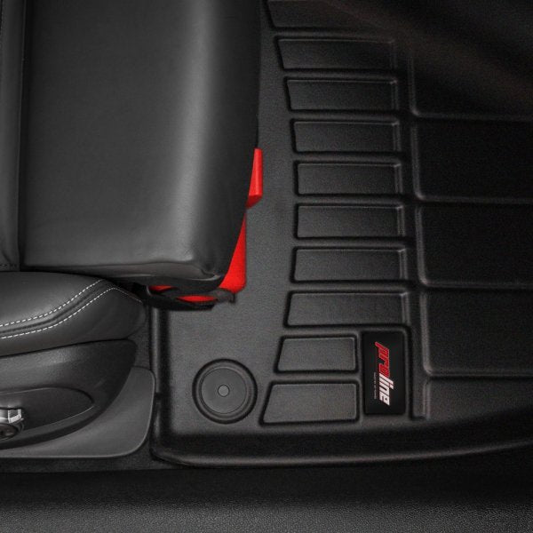 Gulvmatter Citroen ë-C4 / ë-C4 X – 3D Premium med sidekant - sett forfra
