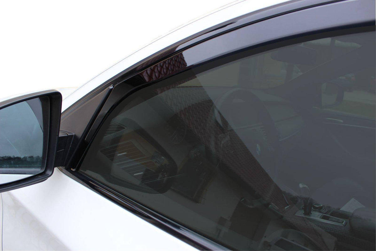 Heko vindavviser til Bmw X6 (E71) / sett 4 stk. – sort transparent