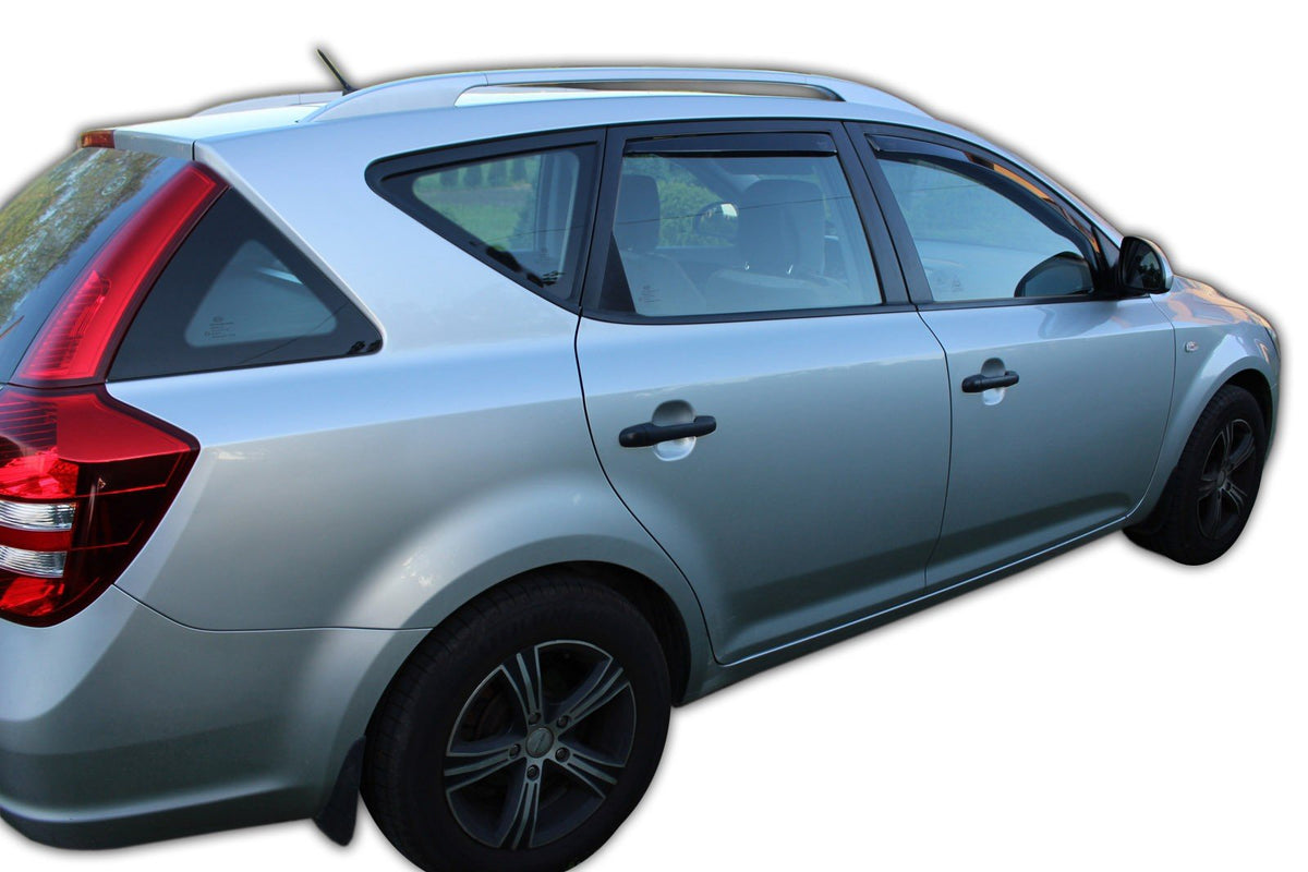 Vindavviser Kia CEE`D I 5-dørs (2007-2012) – PMMA Plexi - nærbilde