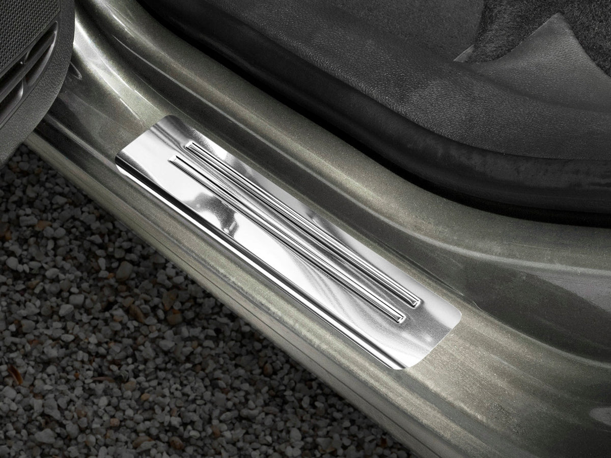 Avisa dørbeskytter til Vw Golf VII / e-Golf – satin sølv med Special Edition logo