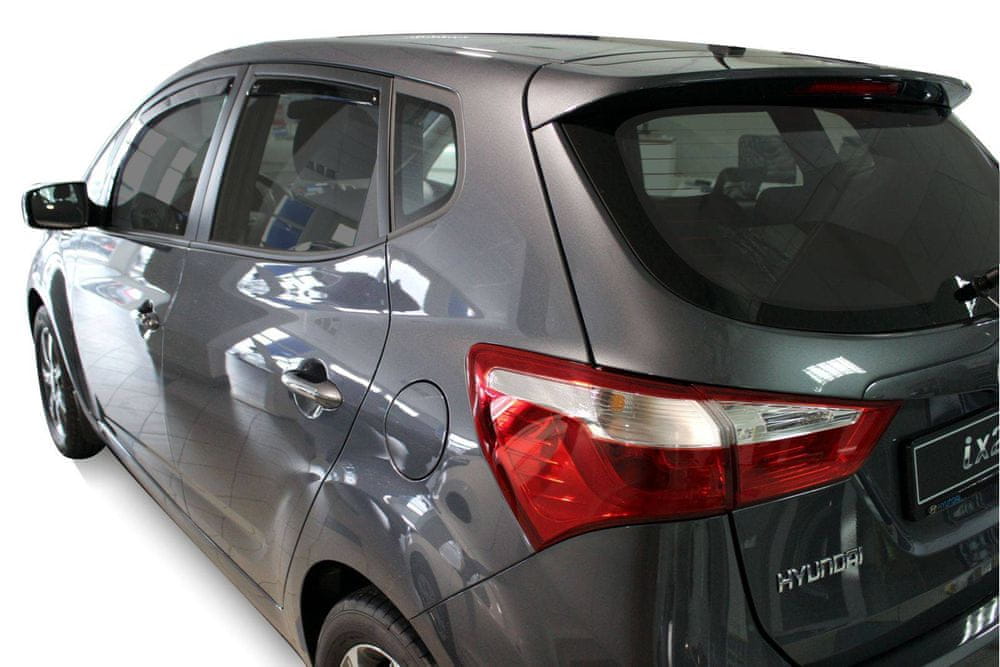 Heko vindavviser til Hyundai ix 20 5-dørs – sort og transparent