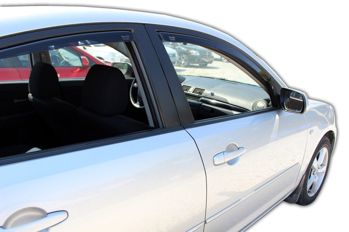 Vindavviser Mazda 3 I 5-dørs 08/ (2003-2009) – PMMA Plexi - nærbilde
