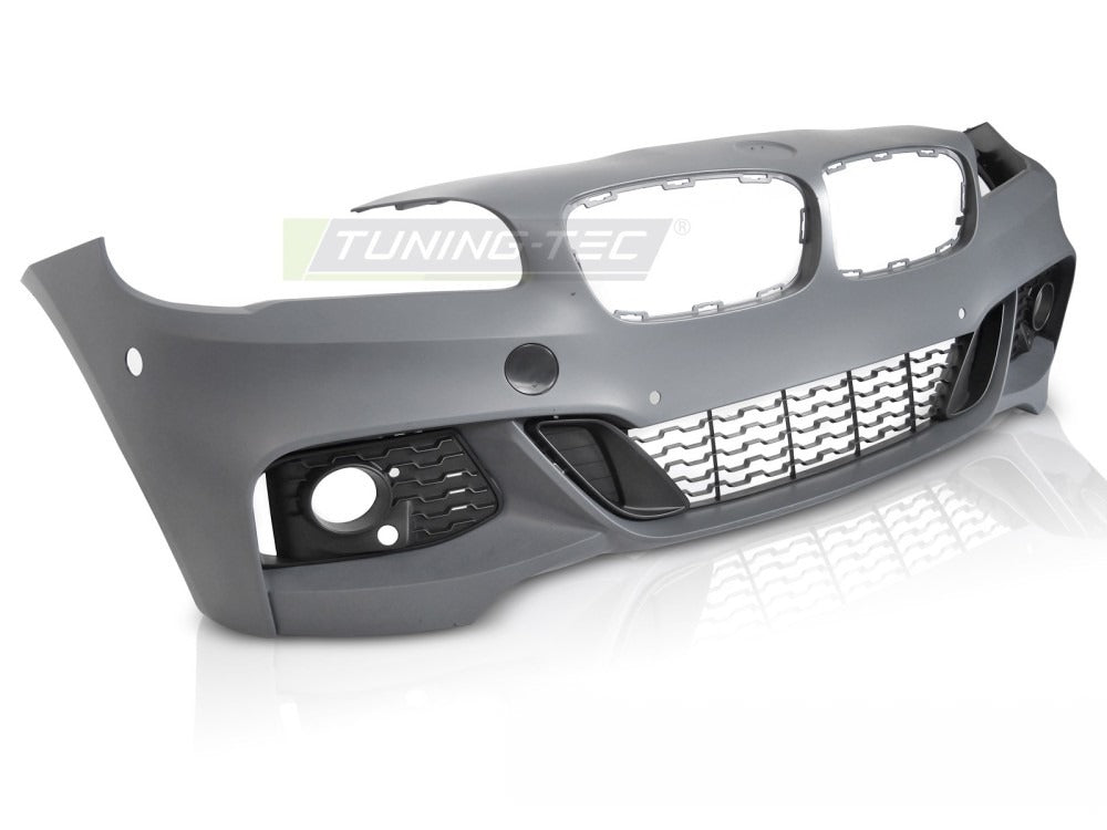 Detaljbilde av frontfanger BMW F45/F46 14-21 med detaljer.