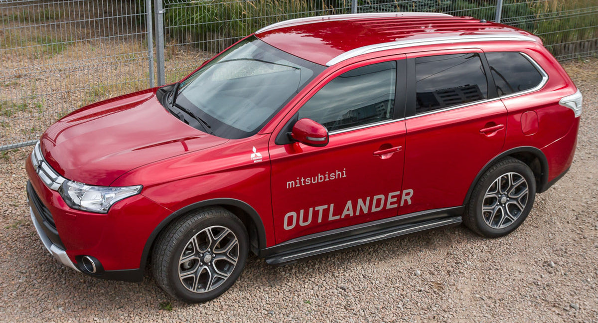 Stigtrinn Mitsubishi Outlander Ventshield (2012-2022) - sett forfra