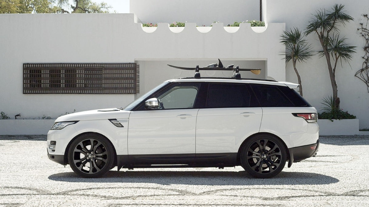 Takrails Ventshield til Land Rover Range Rover Sport (L494) 2013-2022 i aluminium og ABS for enkel montering