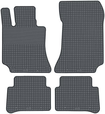DomLine luktfrie gummimatter til Mercedes E W212/S212 2009–2016 – sklisikker, vanntett, perfekt passform