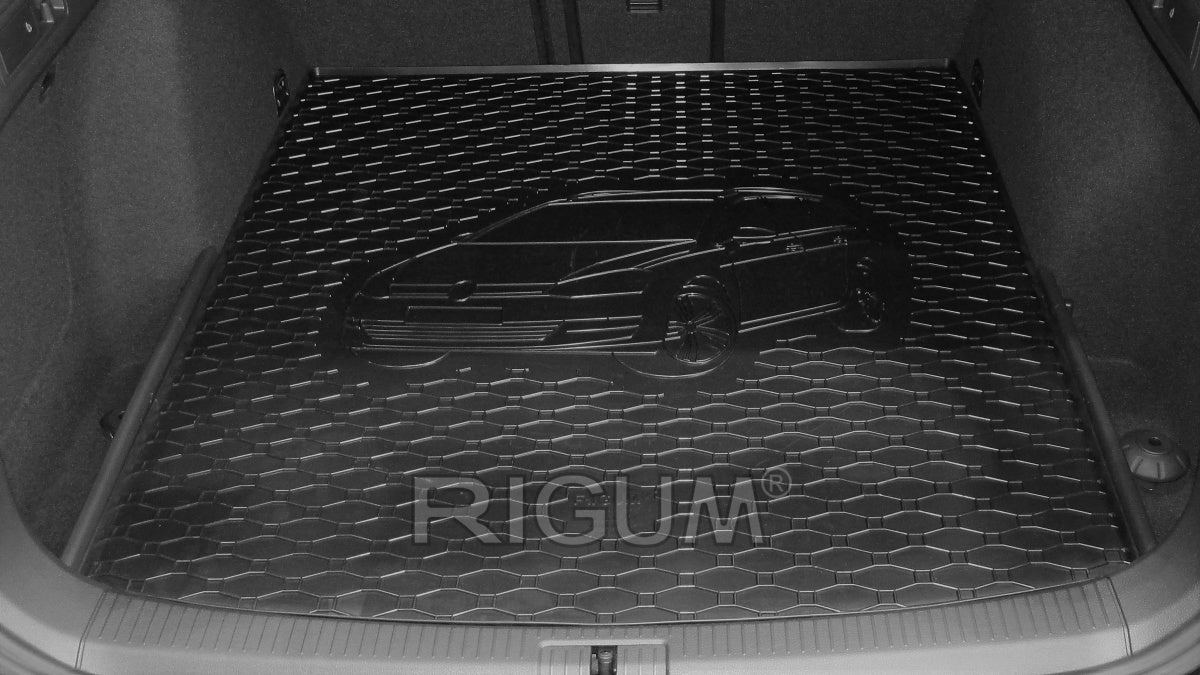Rigum bagasjeromsmatte til Vw Golf VII Variant – 10 mm sidekant