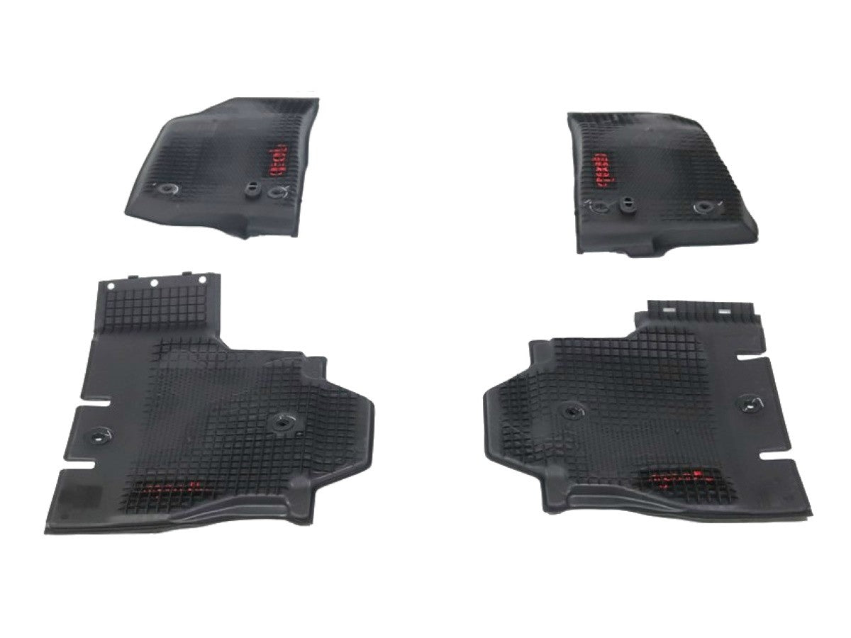 Gulvmatter Jeep Wrangler JL (2017-) – TPE - Gummi Termoplast-elastomer - detaljer