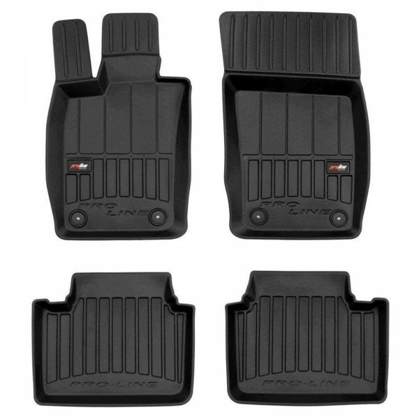 Frogum 3D Premium gulvmatter til Porsche Panamera II (971) 2016–2023 – TPE, svart, 60mm kant