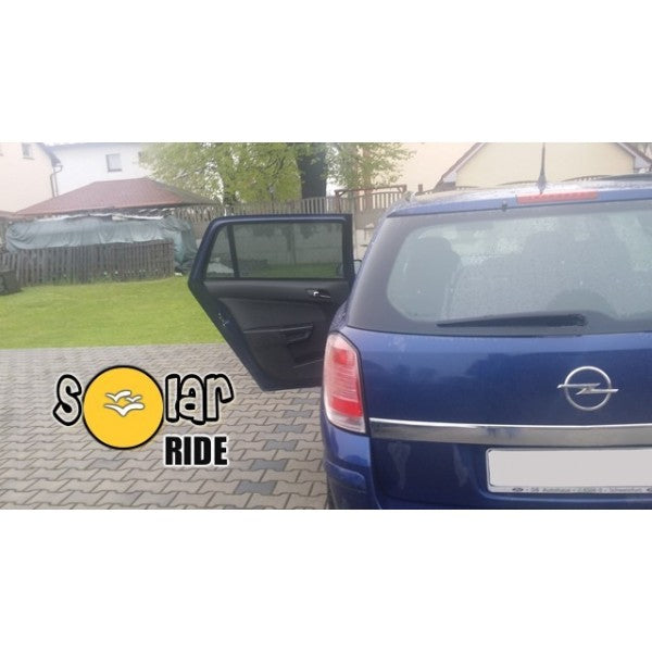 Solskjerm Opel Astra H Sports Tourer (2004-2014) (6 stk) - sett forfra