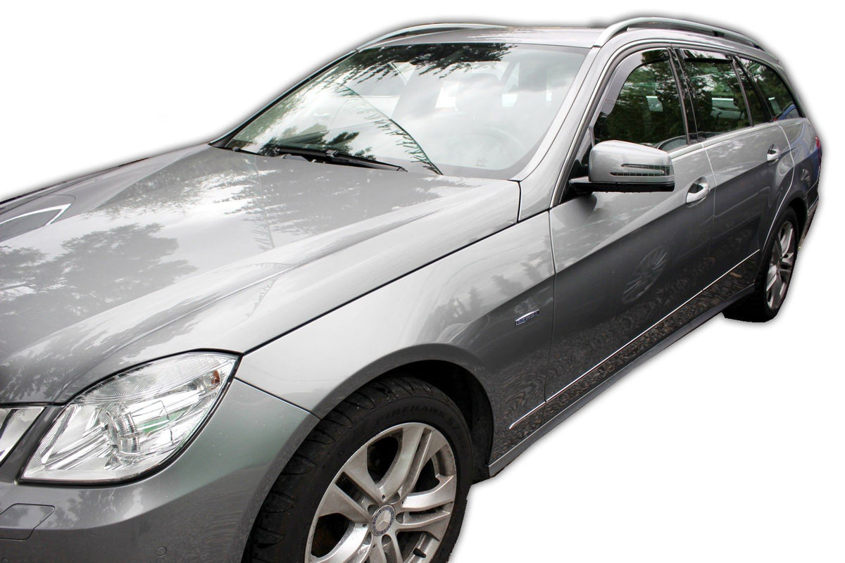 Heko vindavviser til Mercedes E-Klasse W212 Stasjonsvogn / sett 4 stk. – PMMA Plexi