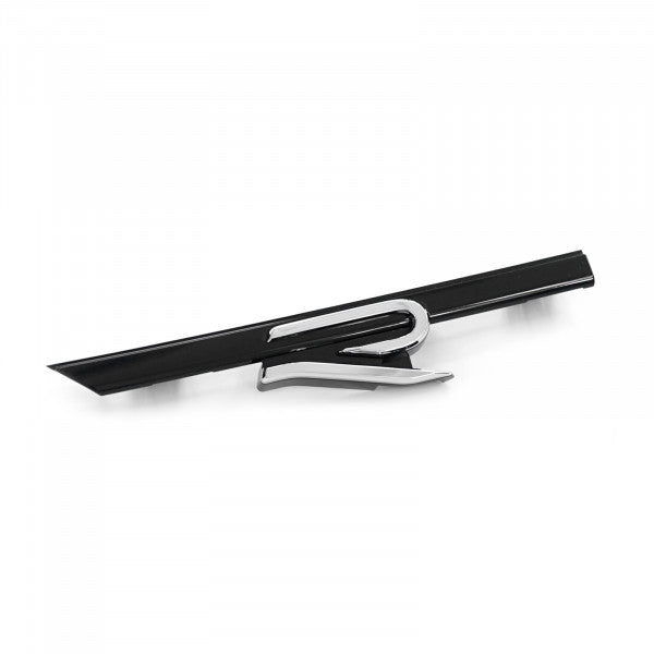 Emblem Vw Golf 8 (5H) Glossy Chrome / Black Glossy - sett forfra