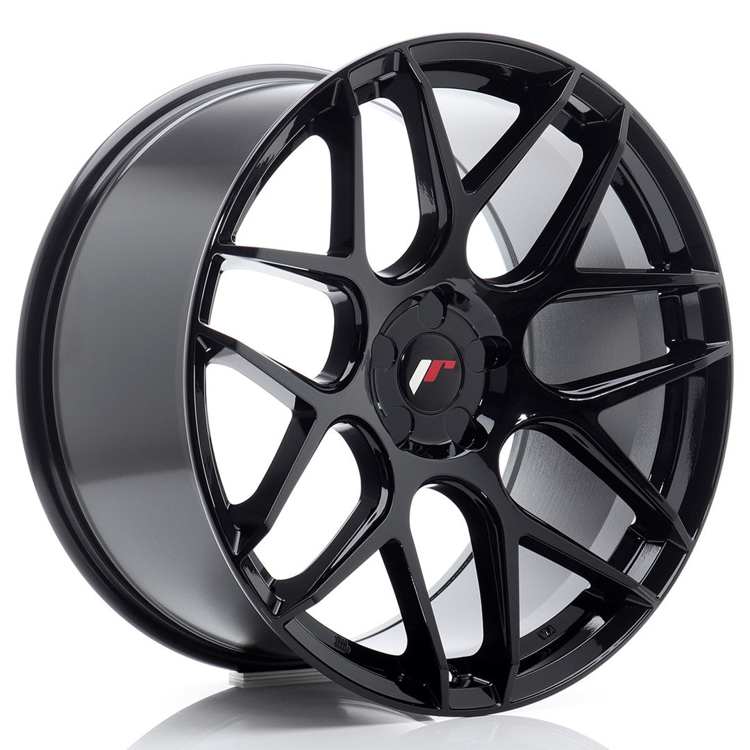 Felg JR Wheels JR18 20x10" Black – sett forfra