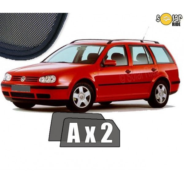 Sr solskjerm i akryl til Vw Golf Variant IV - vindavviser med enkel montering og røykfarget finish