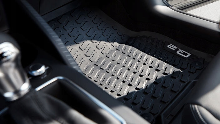 Gulvmatter Audi Q2 / SQ2 GA – TPE gummi | VAG OEM - detaljer