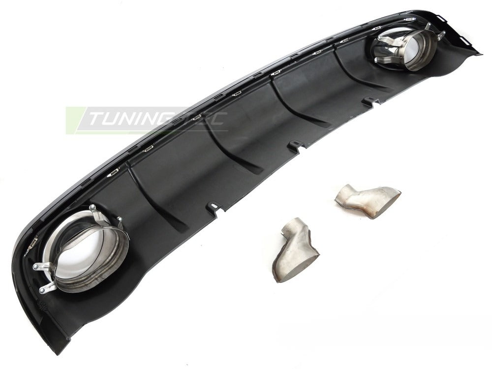 Diffuser Svart Audi A6 C7 11-14 med medfølgende deler