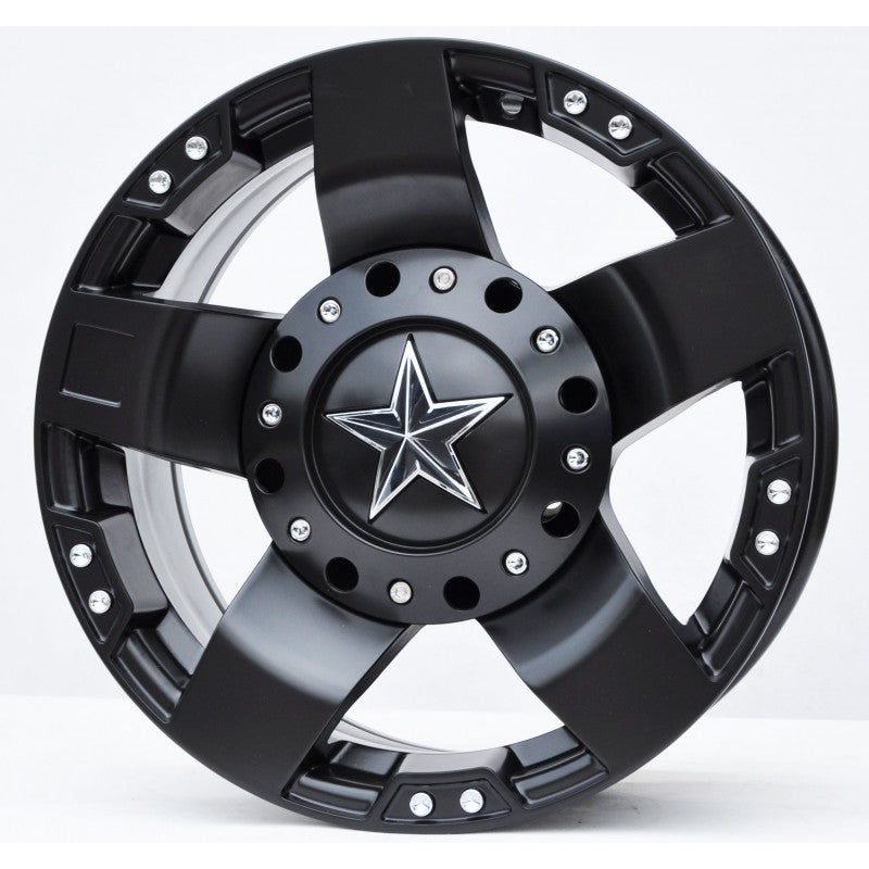 Felger 6x139,7 16x8 ET0 CB110,1 svart matt