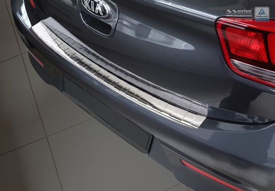 Avisa bakfangerbeskytter til Kia Rio IV Hatchback – rustfritt stål