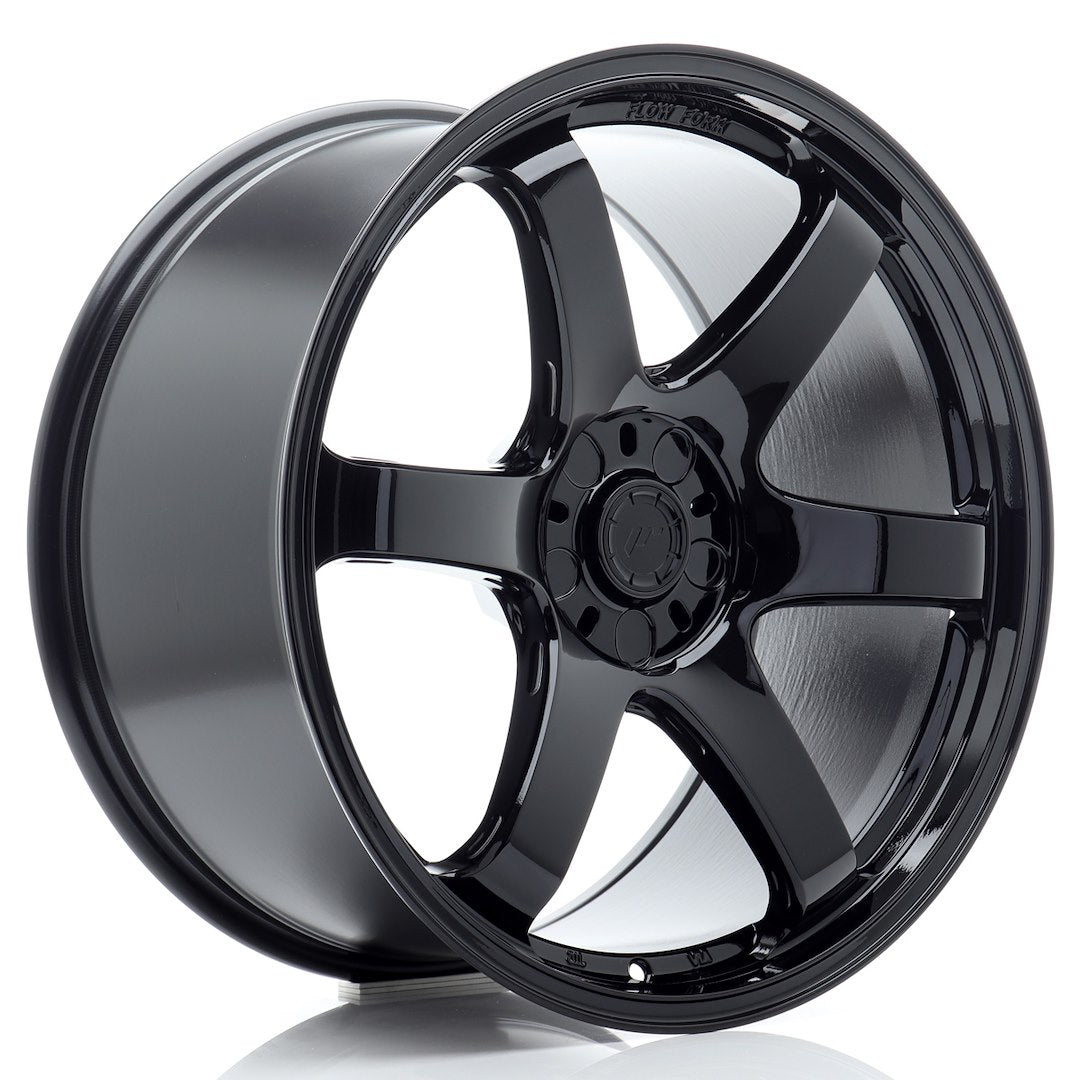 Felg JR Wheels SL03 20x10" Black – sett forfra
