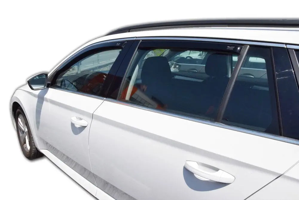 Vindavviser Skoda Superb III Stasjonsvogn / sett 4 stk. (2015-2024) – PMMA Plexi - detaljer
