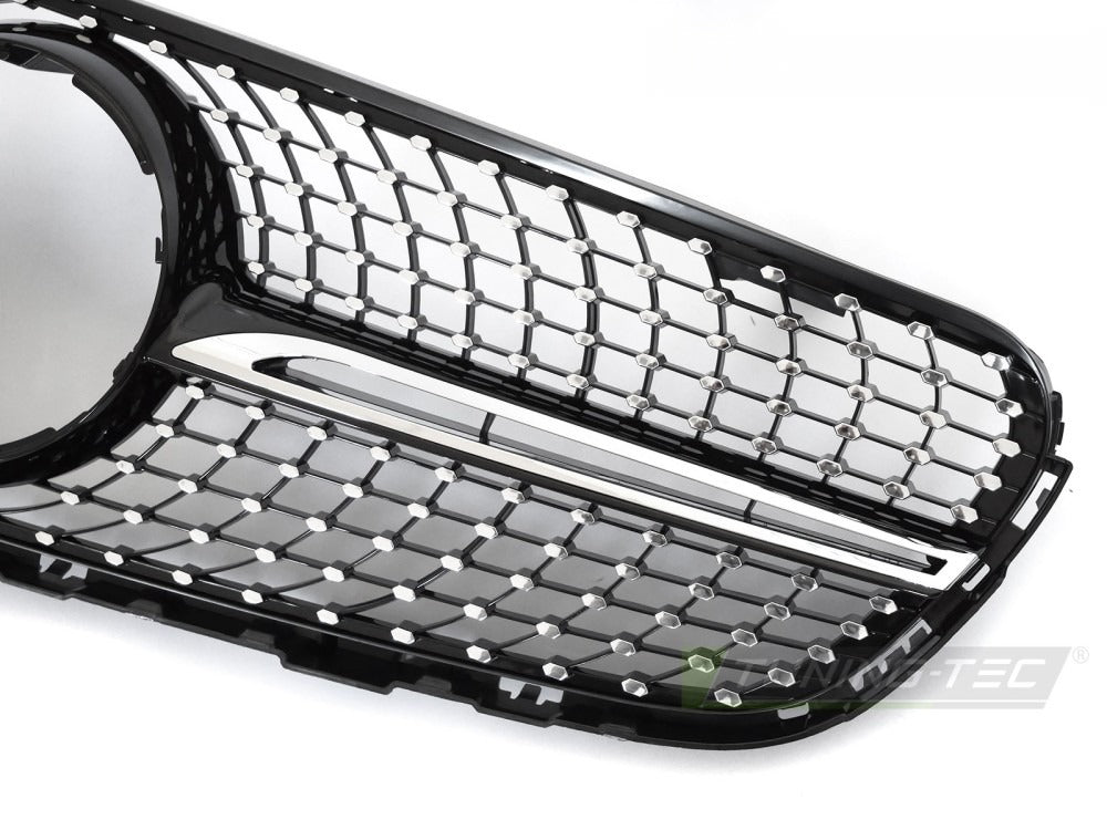 Grill Mercedes GLC W253 SUV+Coupe 15-18 sett fra siden.