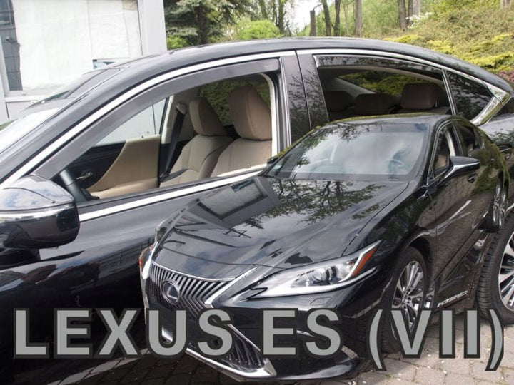 Heko vindavviser til Lexus ES (VII) 2018 → sett 4 stk. – PMMA Plexi