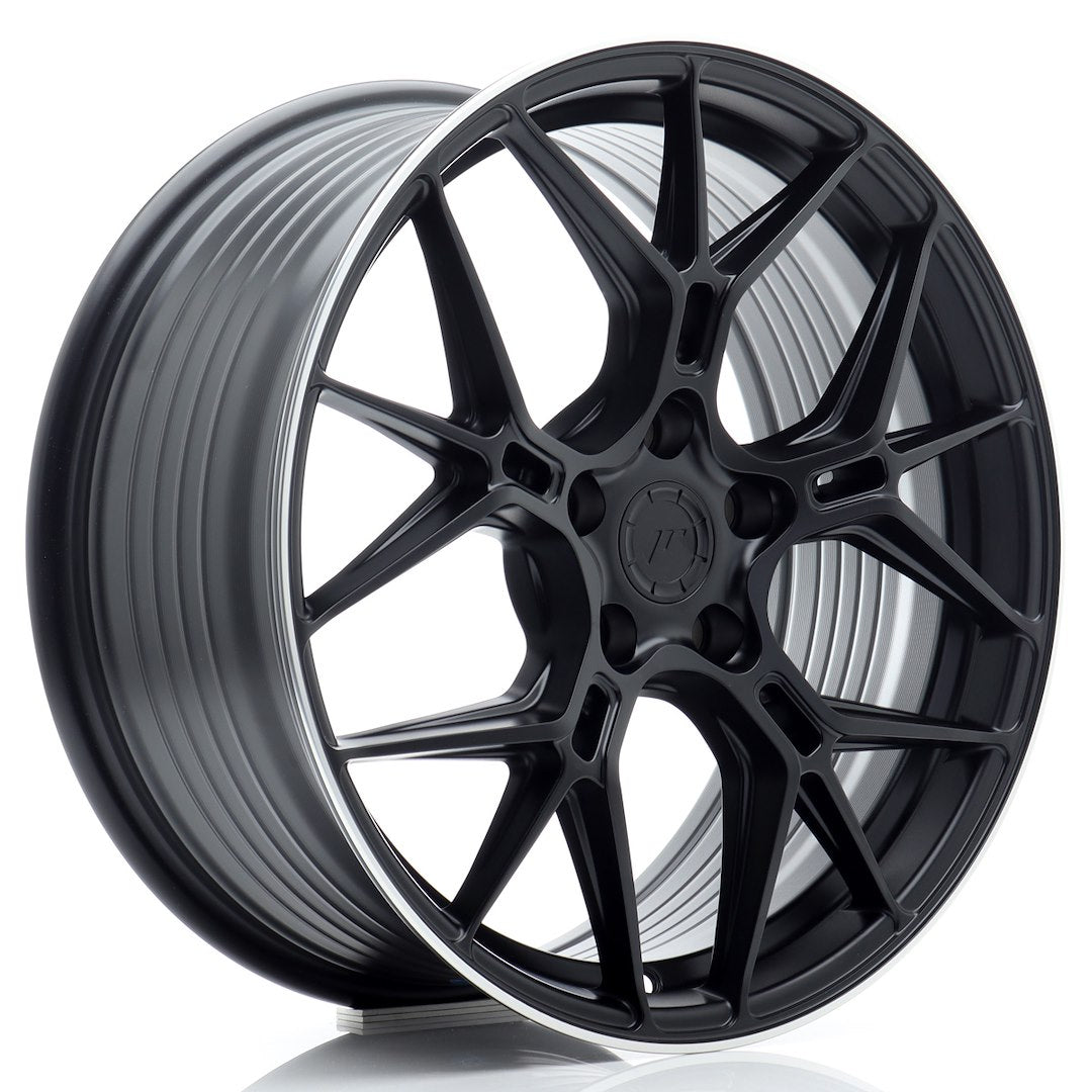 Felg JR Wheels JR51 18x8" Black – sett forfra