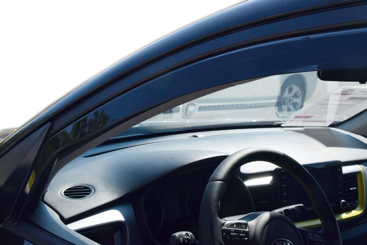 Heko vindavviser til Kia STONIC 5-dørs 2017→ sett 2 stk. – sort transparent