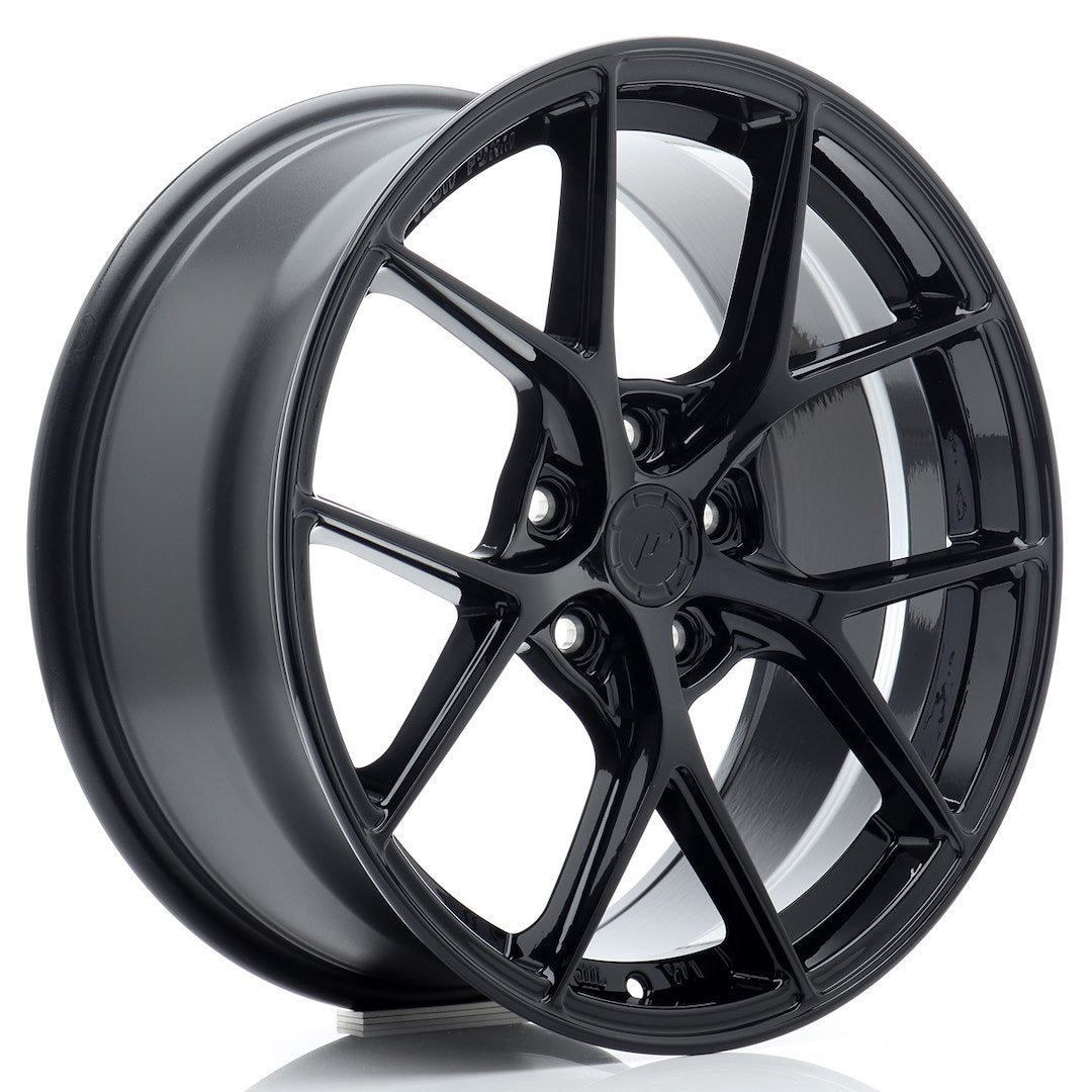 Felg JR Wheels SL01 18x8" Black – sett forfra