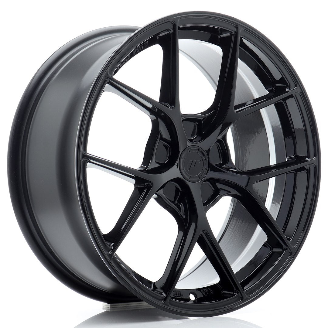 Felg JR Wheels SL01 18x8" Black – sett forfra