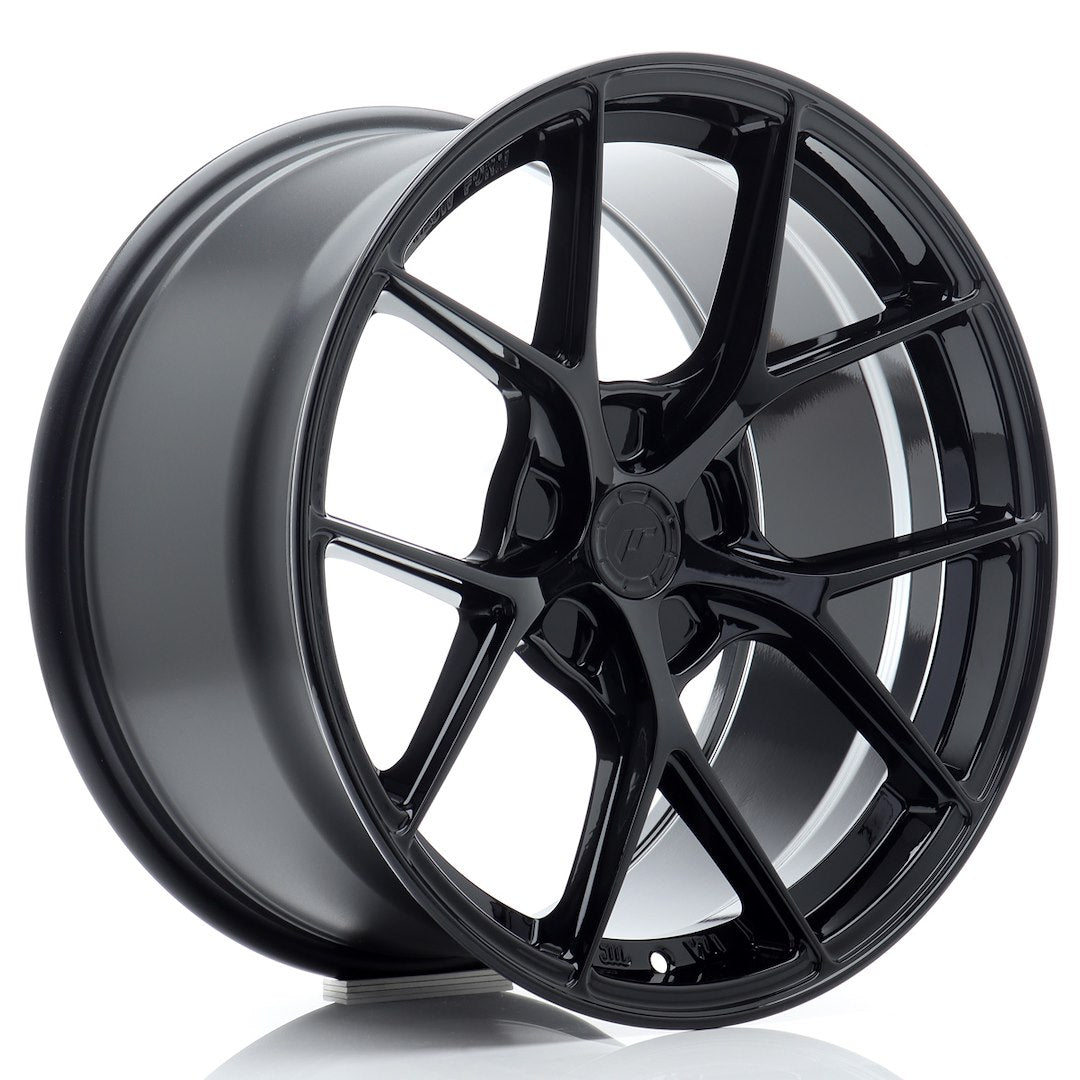 Felg JR Wheels SL01 18x9,5" Black – sett forfra