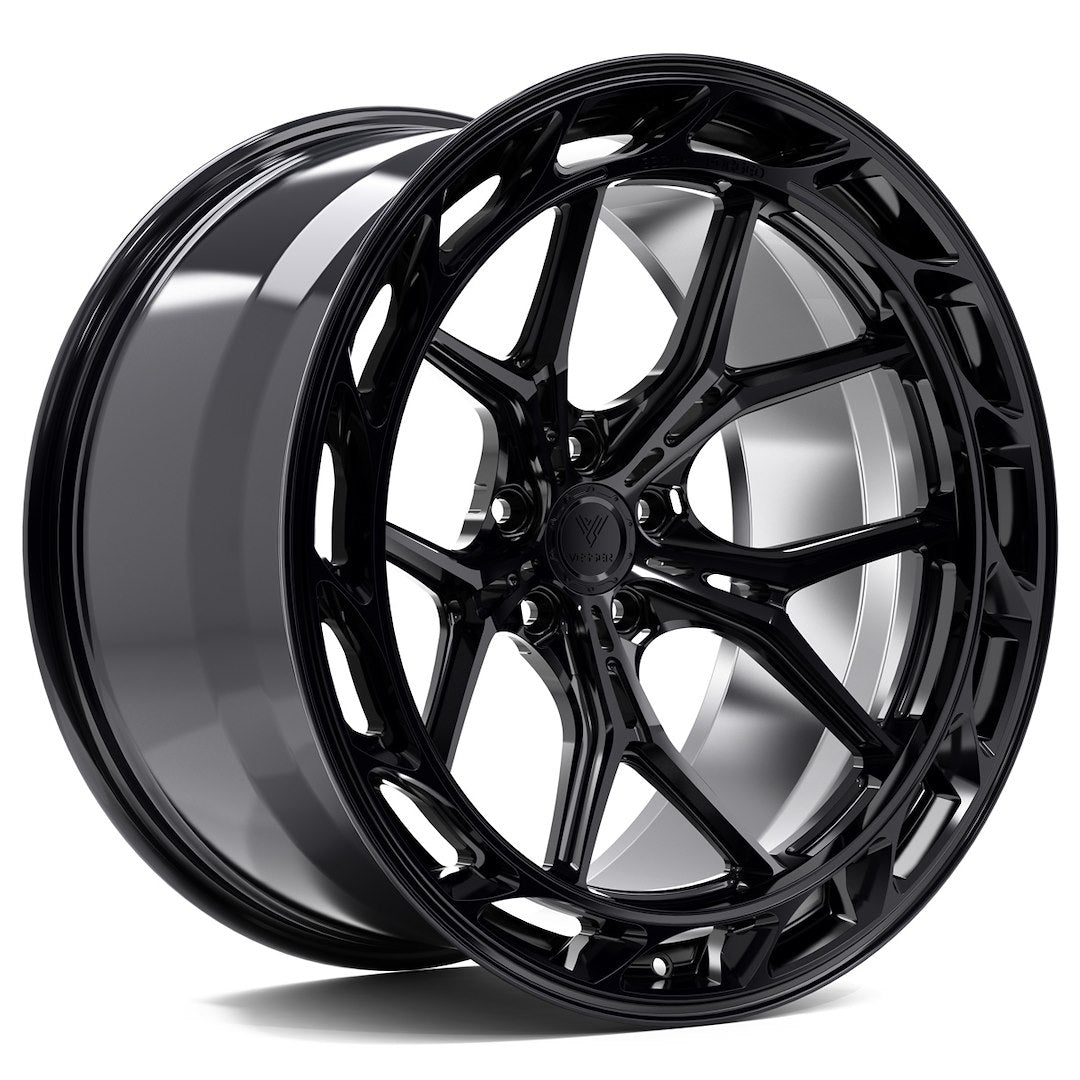 Felg Vesser VSR8 22x10,5" Silver – nav og senterhull