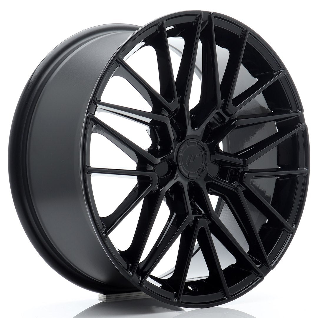 Felg JR Wheels JR38 18x8" Black – sett forfra