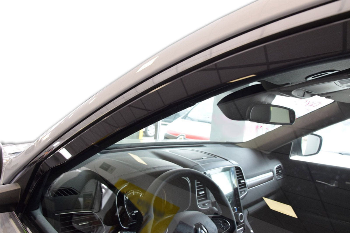 Heko vindavviser til Renault KOLEOS II 5-dørs 2017→ sett 4 stk. – sort transparent
