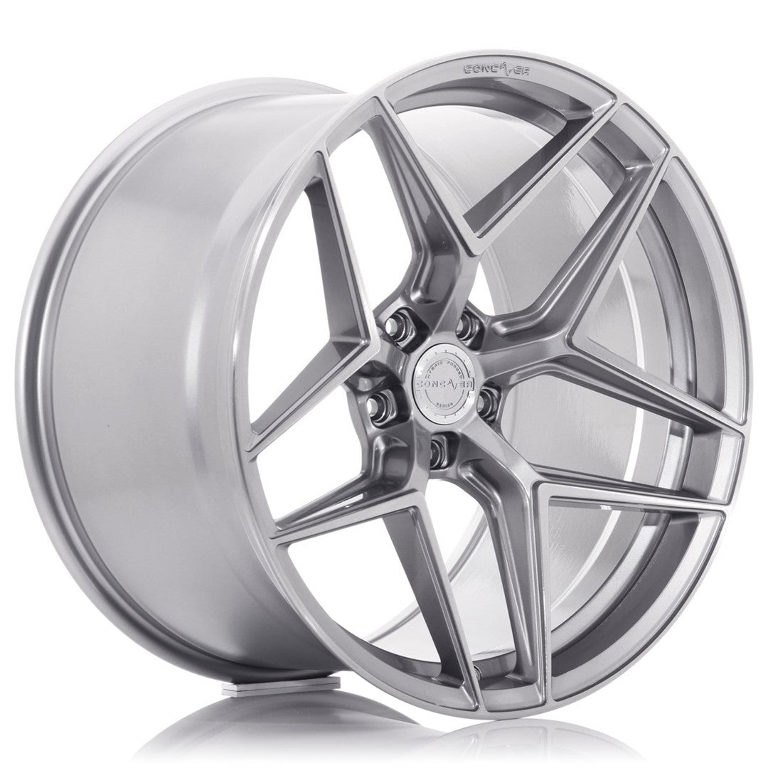 Felg Concaver CVR2 20x10" Brushed Titanium – sett forfra