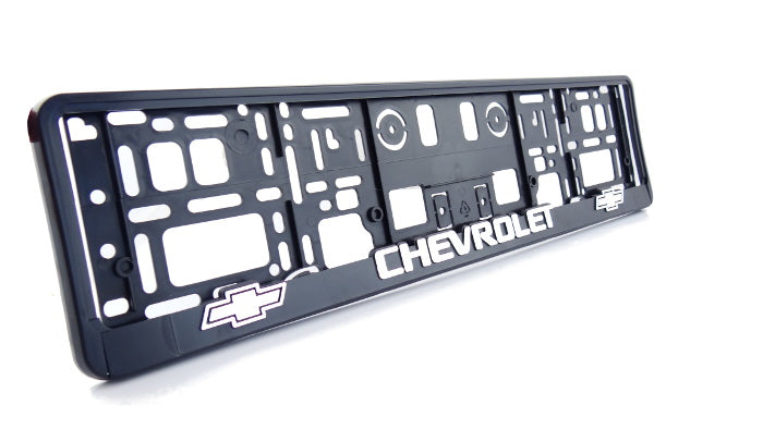 Emblem/logo til Chevrolet Aveo Bel Air Captiva Camaro Chevelle Corvette Cruze Impala 1 STK i svart og krom plast for monterin