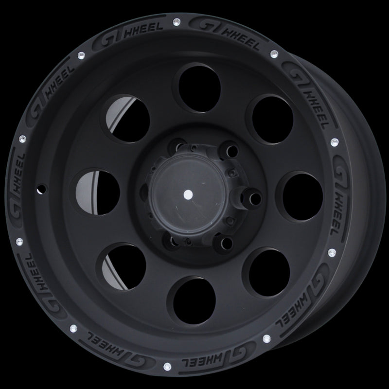 Felger 6x139,7 16x10 ET-10 CB 110,1 BM svart matt