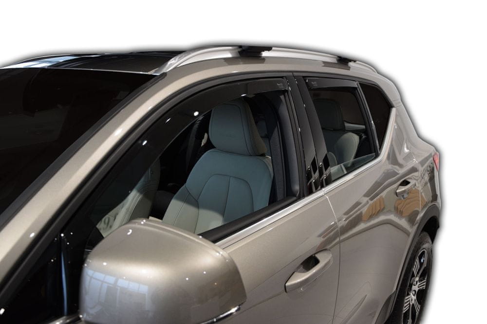 Heko vindavviser til Volvo XC40/EX40 / sett 4 stk. – røykfarget