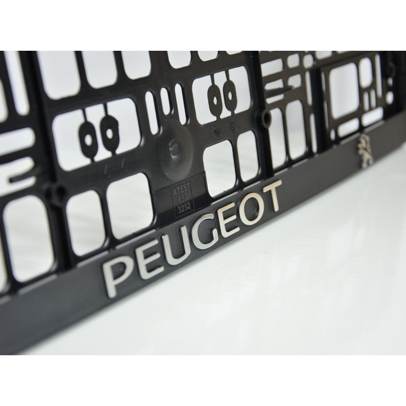 Emblem Peugeot 3D logo - sett forfra