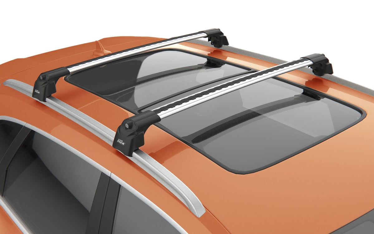 Takstativ fra ukjent produsent til Mitsubishi Quiet XT IR 2012-2022 i aluminium og svart