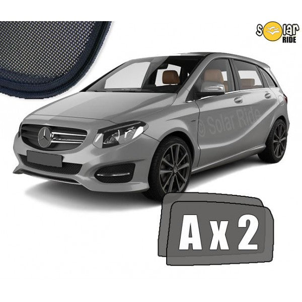 Sr solskjerm i akryl til Mercedes B-Klasse (W246) for bedre ventilasjon og regnbeskyttelse