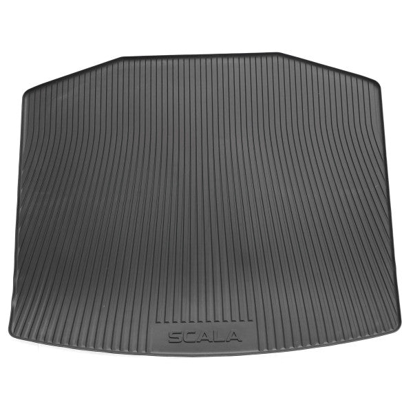VAG OEM bagasjeromsmatte til Skoda Scala – TPE thermoplastic elastomer