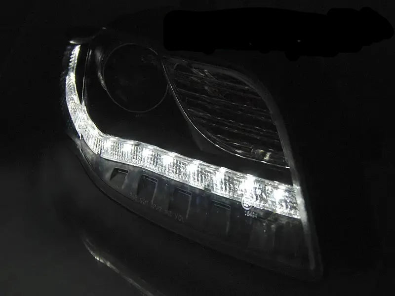 Frontlykter Audi A4 B7 11.04-03.08 Daylight Led IND. Black | Nomax.no🥇_5