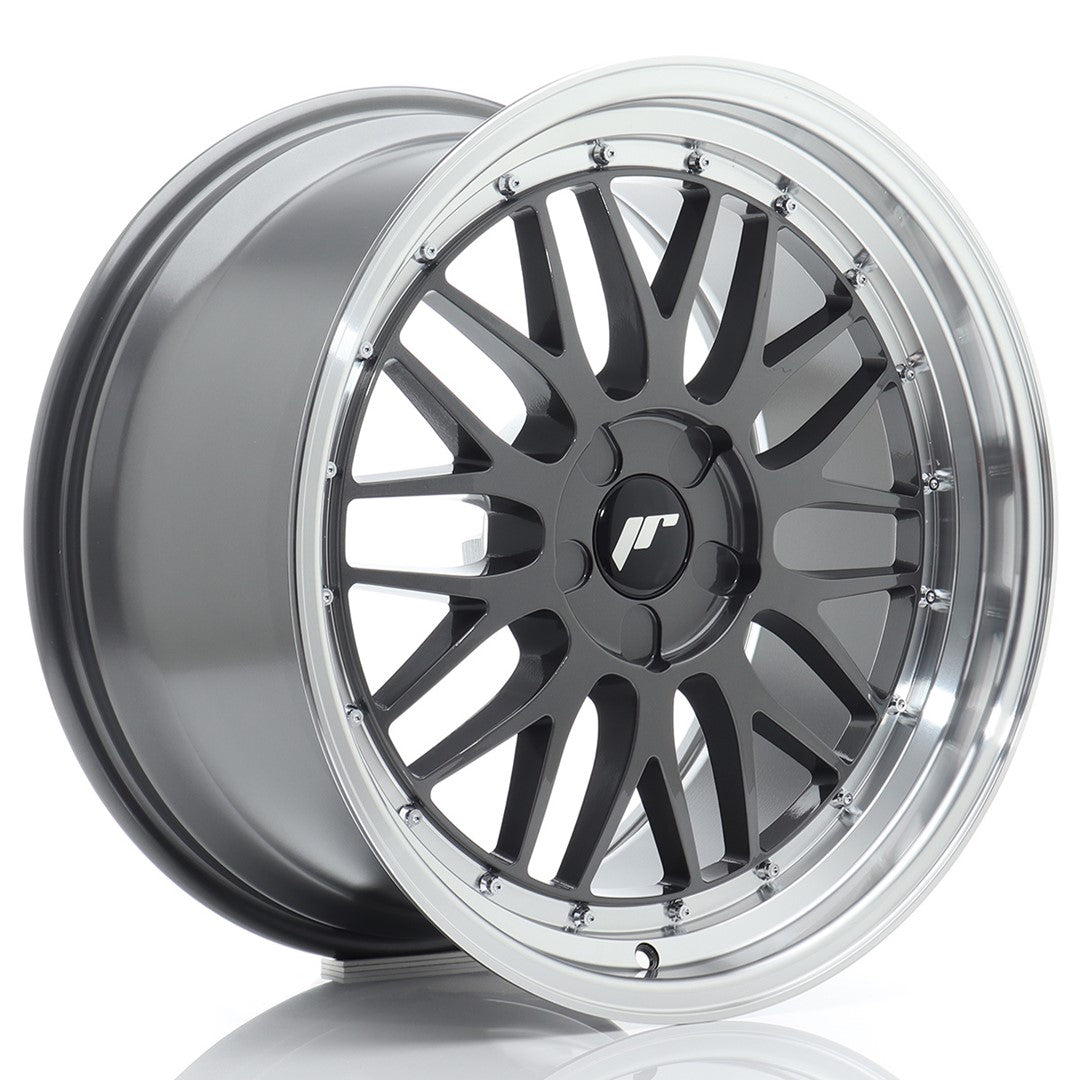 Felg JR Wheels JR23 19x9,5" Hyper Gray – sett forfra