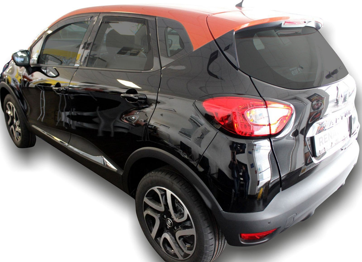 Vindavviser Renault CAPTUR 5-dørs 2013→ sett 2 stk. – PMMA Plexi - nærbilde